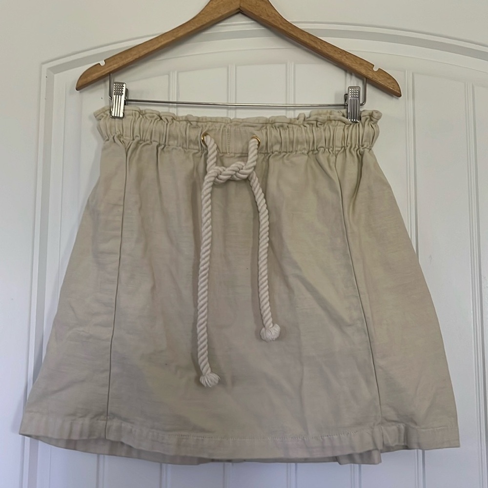 J Crew draw belt Skirt Size Medium